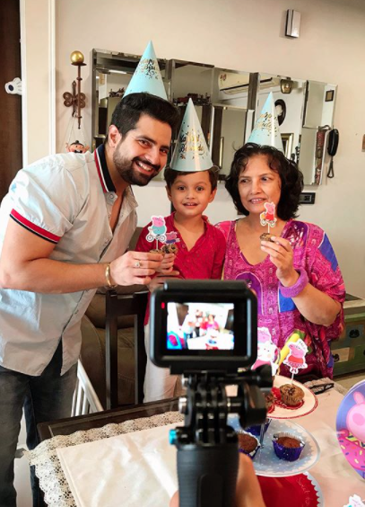 Karan Mehra and Kavish Mehra